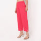 Straight Fit Solid Ethnic Pants 