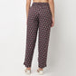 Straight Printed Pants
