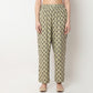 Ankle Length Printed Straight Pants