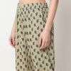 Ankle Length Printed Straight Pants