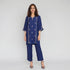 Solid Mid Rise Travel Pants