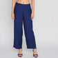 Solid Mid Rise Travel Pants