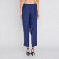 Solid Mid Rise Travel Pants