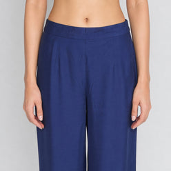 Solid Mid Rise Travel Pants