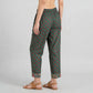 Cotton Printed A-Line Straight Pants