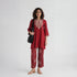 Prinetd Mid Rise Travel Pants