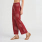 Prinetd Mid Rise Travel Pants
