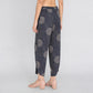 Printed Full Length Travel Pants