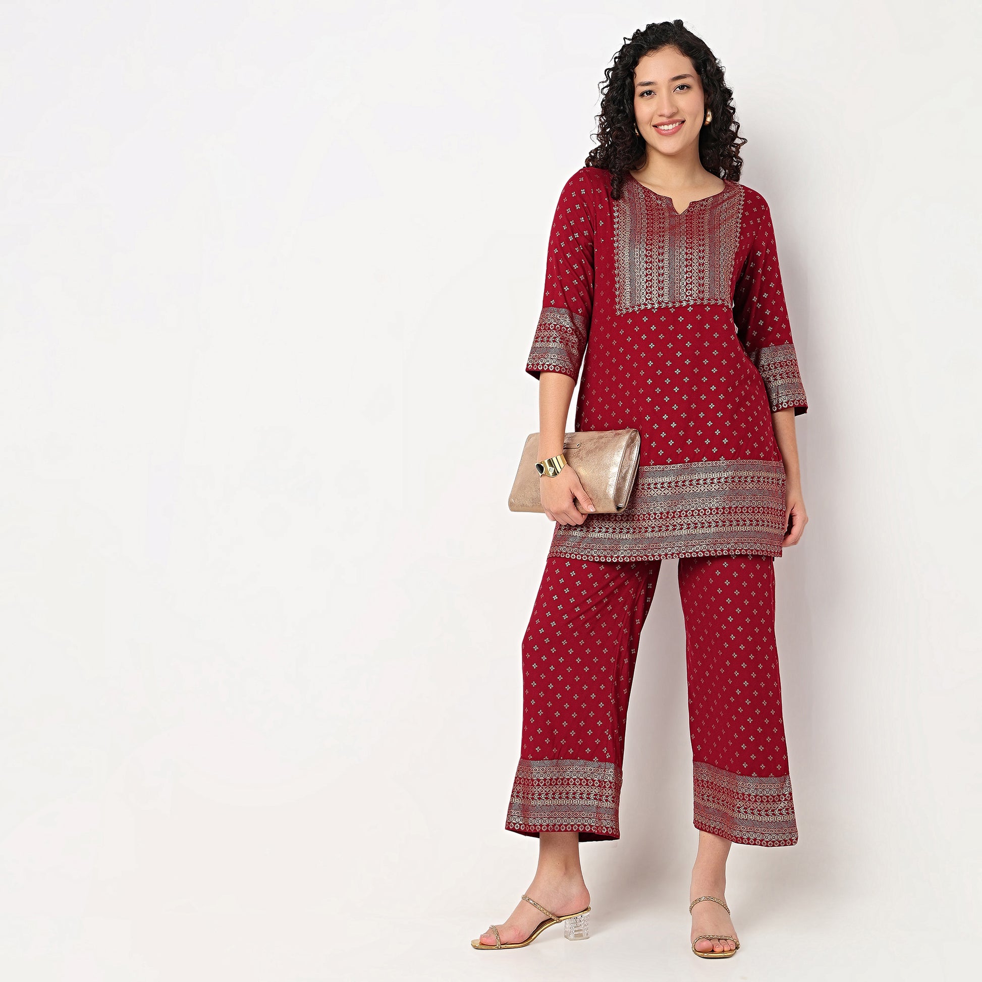 Ankle Length Printed Palazzo