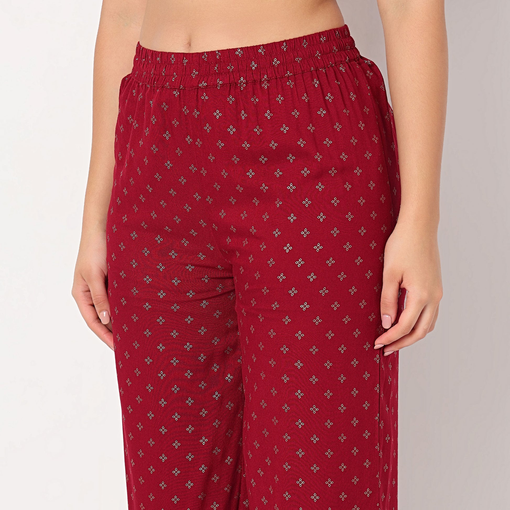 Ankle Length Printed Palazzo