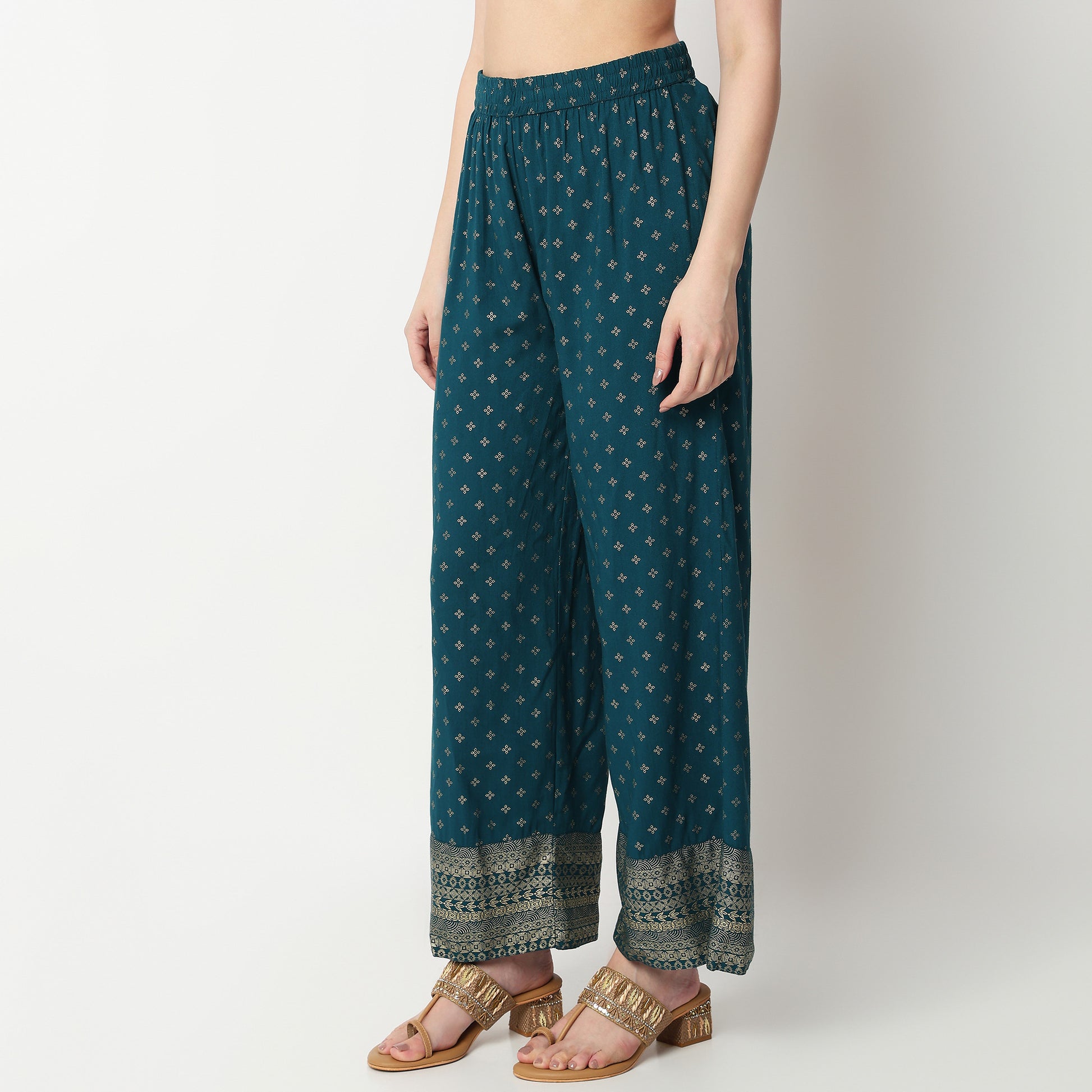 Ankle Length Printed Palazzo