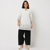 Relaxed Fit Gathered Farsi Pants