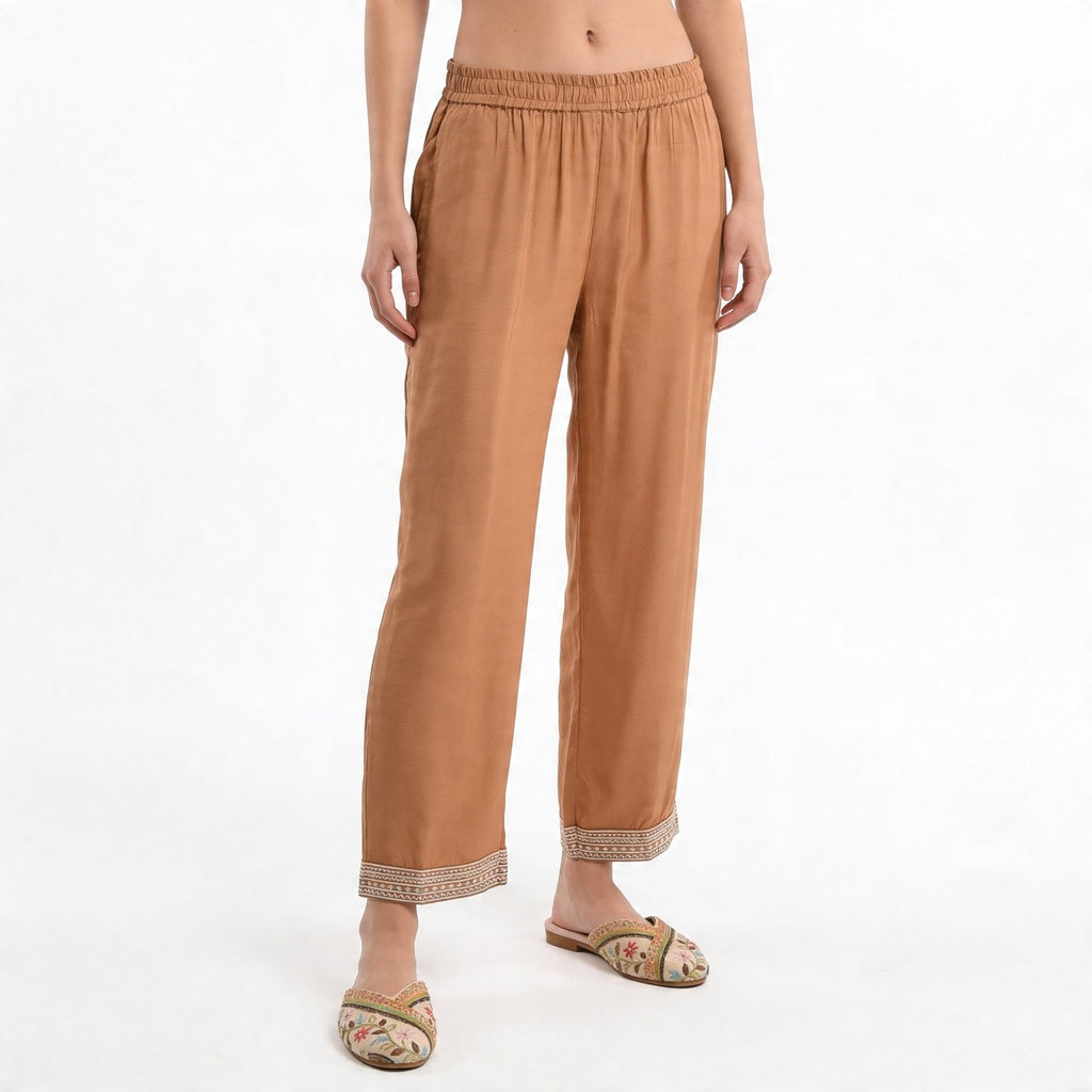 Ankle Length Straight Pant