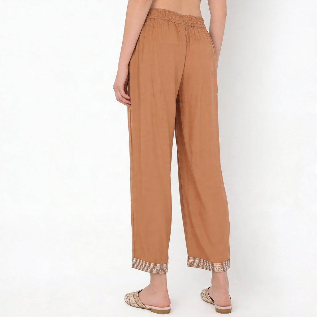 Ankle Length Straight Pant