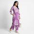 Printed Straight Mid Rise Pants