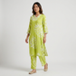 Printed Straight Mid Rise Pants