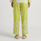 Printed Straight Mid Rise Pants