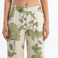 Printed Straight Fit Mid Rise Pants