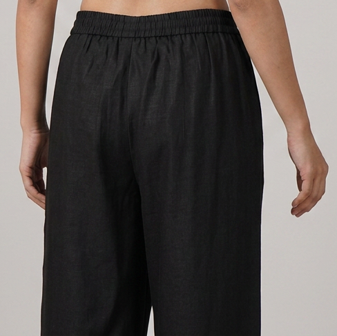 Embroidered Straight Pant