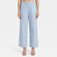 Cotton Printed Wide Leg Pants