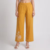 Patchwork Regular Pants