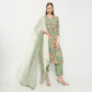 Flare Fit Printed Kurta and Pant with Dupatta Set