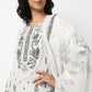Buy Women Flare Fit Printed Three-Fourth Sleeve Kurta and Pant with Dupatta Set  - Style Union