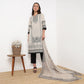 Straight Fit Printed Kurta and Pant with Dupatta Set