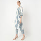 Straight Fit Printed Kurta and Pant with Dupatta Set