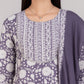 Printed Kurta and Pant With Dupatta Set