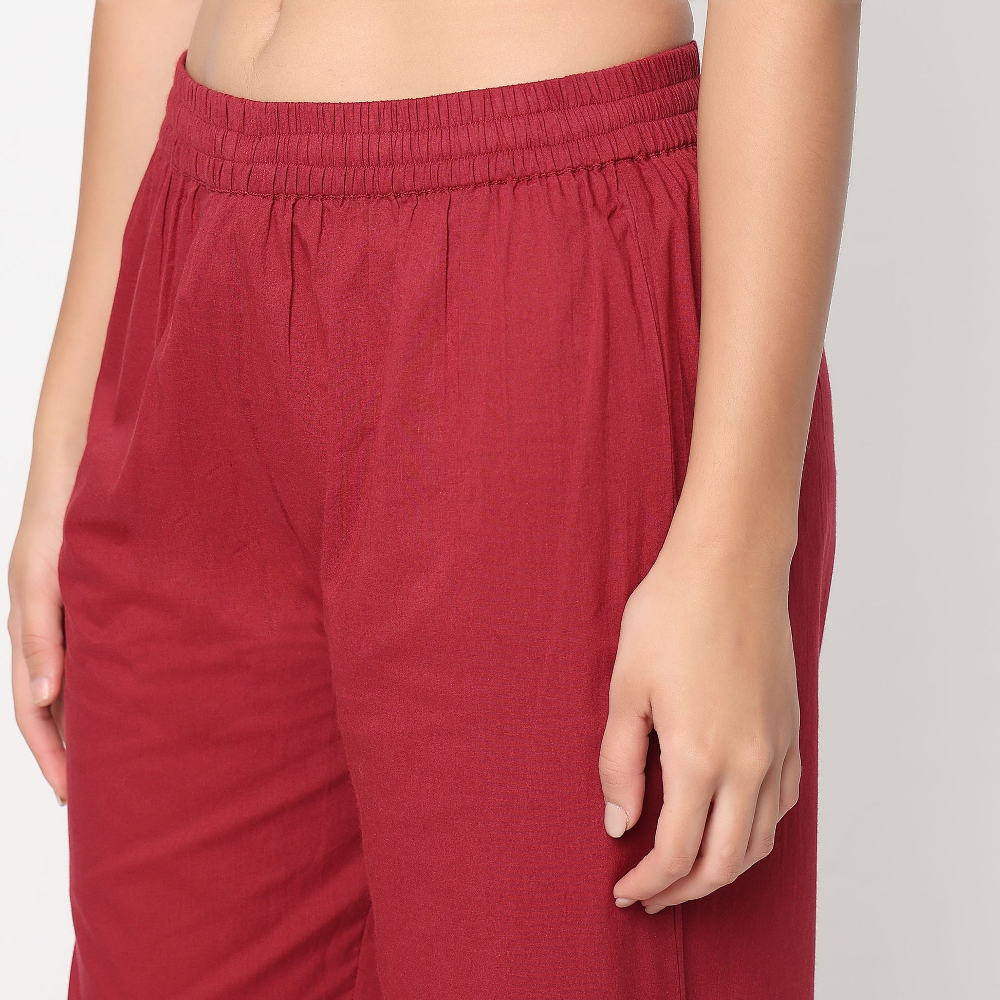 Flare Fit Printed V-Neck Kurta and Pant with Dupatta Set