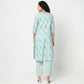 Straight Fit Printed Kurta with Pant Set