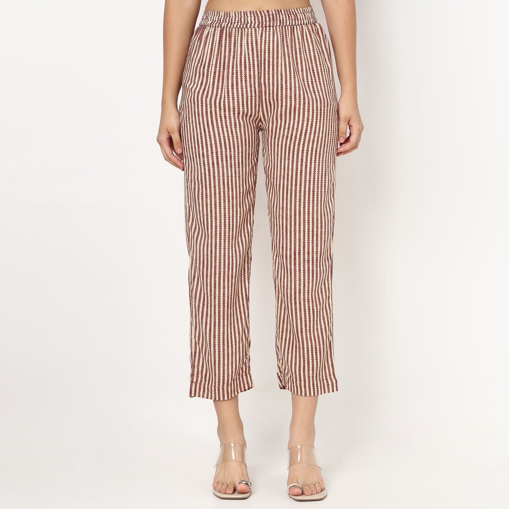 V-Neck Printed Kurta and Pant Set