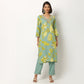 Rayon Printed Kurta Pant Set