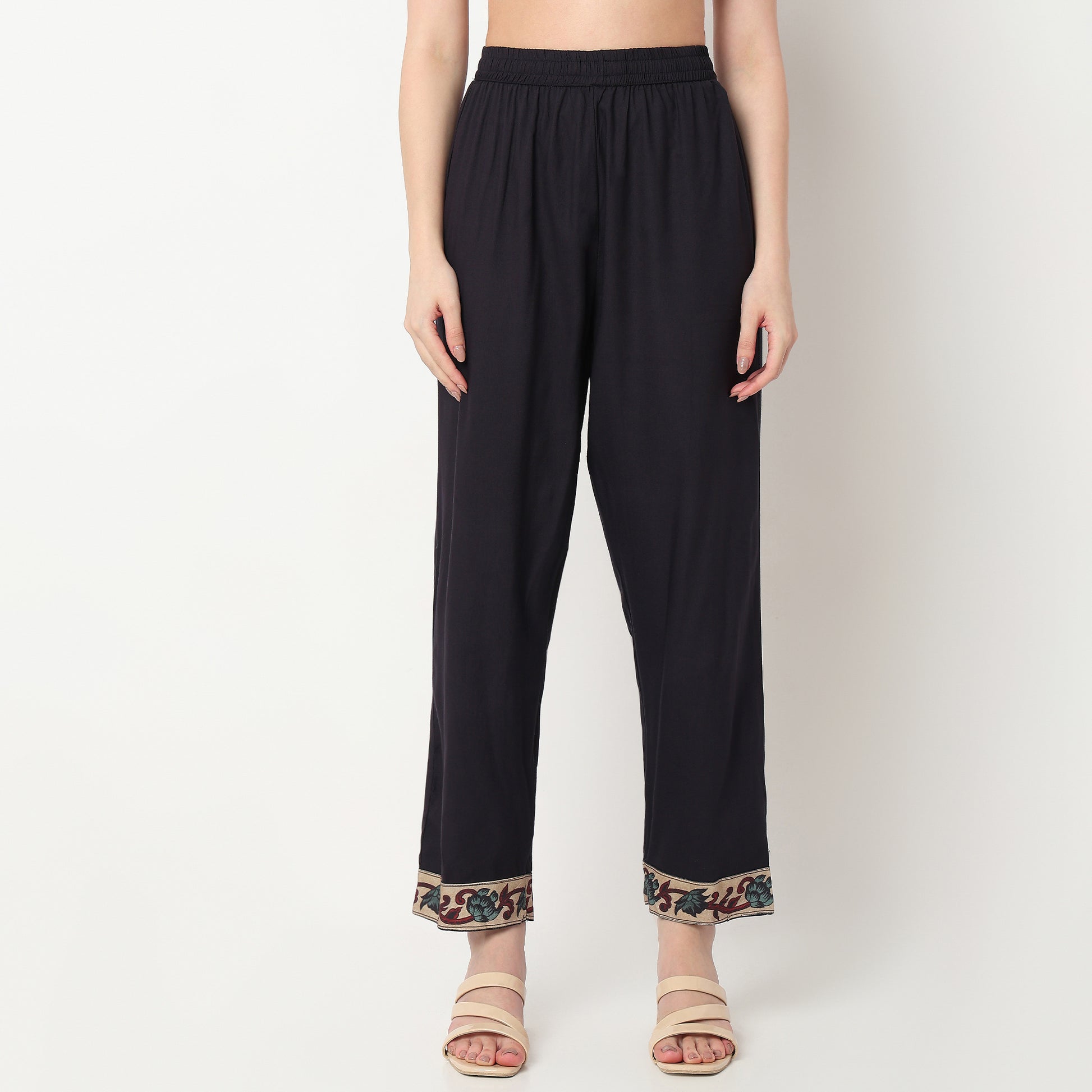 Printed Straight Kurta with Pant Set