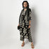 Buy Women Straight Fit Printed Three-Fourth Sleeve Kurta and Pant with Dupatta Set  - Style Union