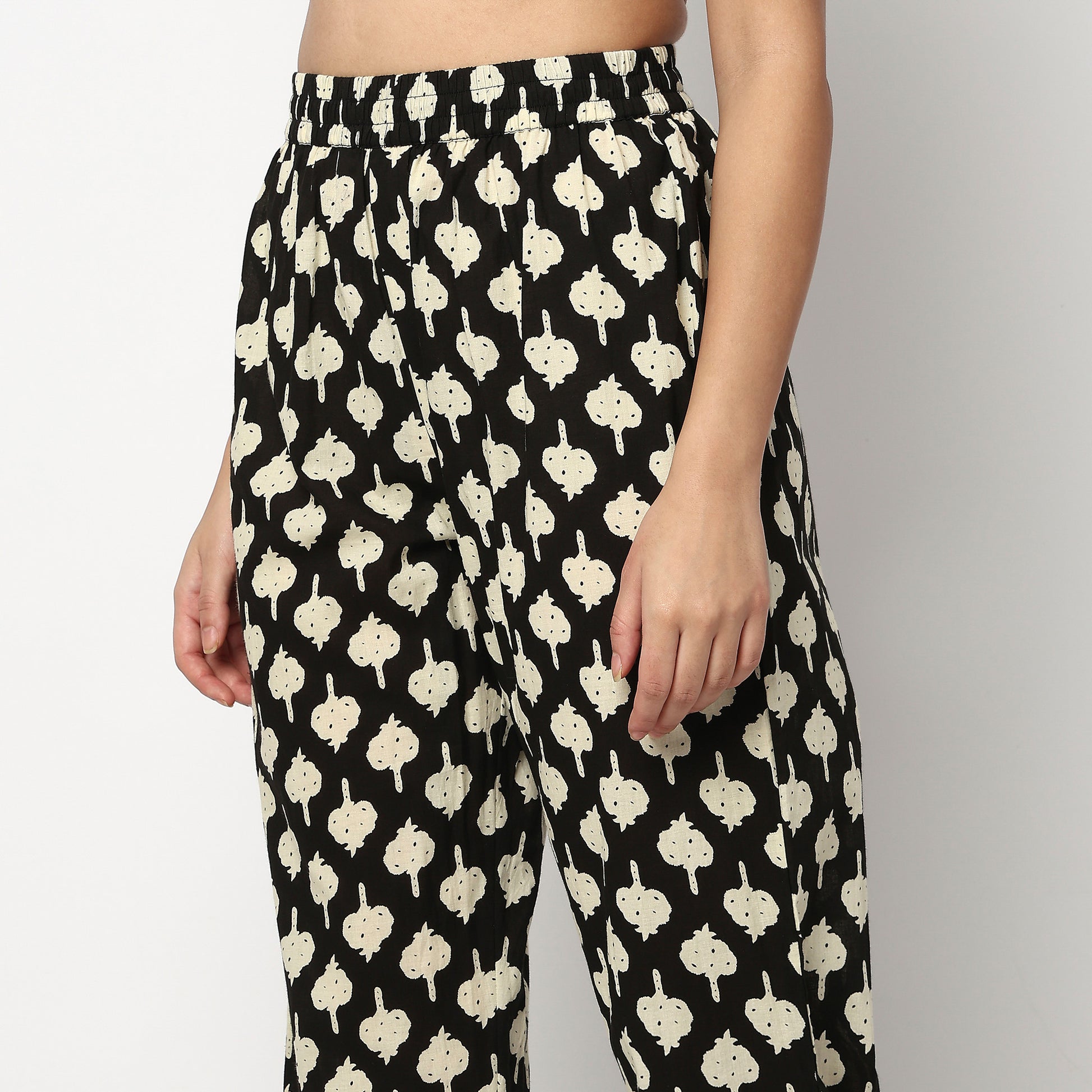 Buy Women Straight Fit Printed Three-Fourth Sleeve Kurta and Pant with Dupatta Set  - Style Union