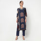 Printed Straight Kurta with Pant and Dupatta Set
