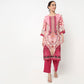 Printed Straight Kurta with Pant & with Dupatta Set