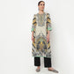 Printed Straight Kurta with Pant & with Dupatta Set