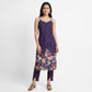 Printed V-Neck Kurta with Pant and Dupatta Set