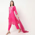 Printed Kurta with Pant & with Dupatta Set