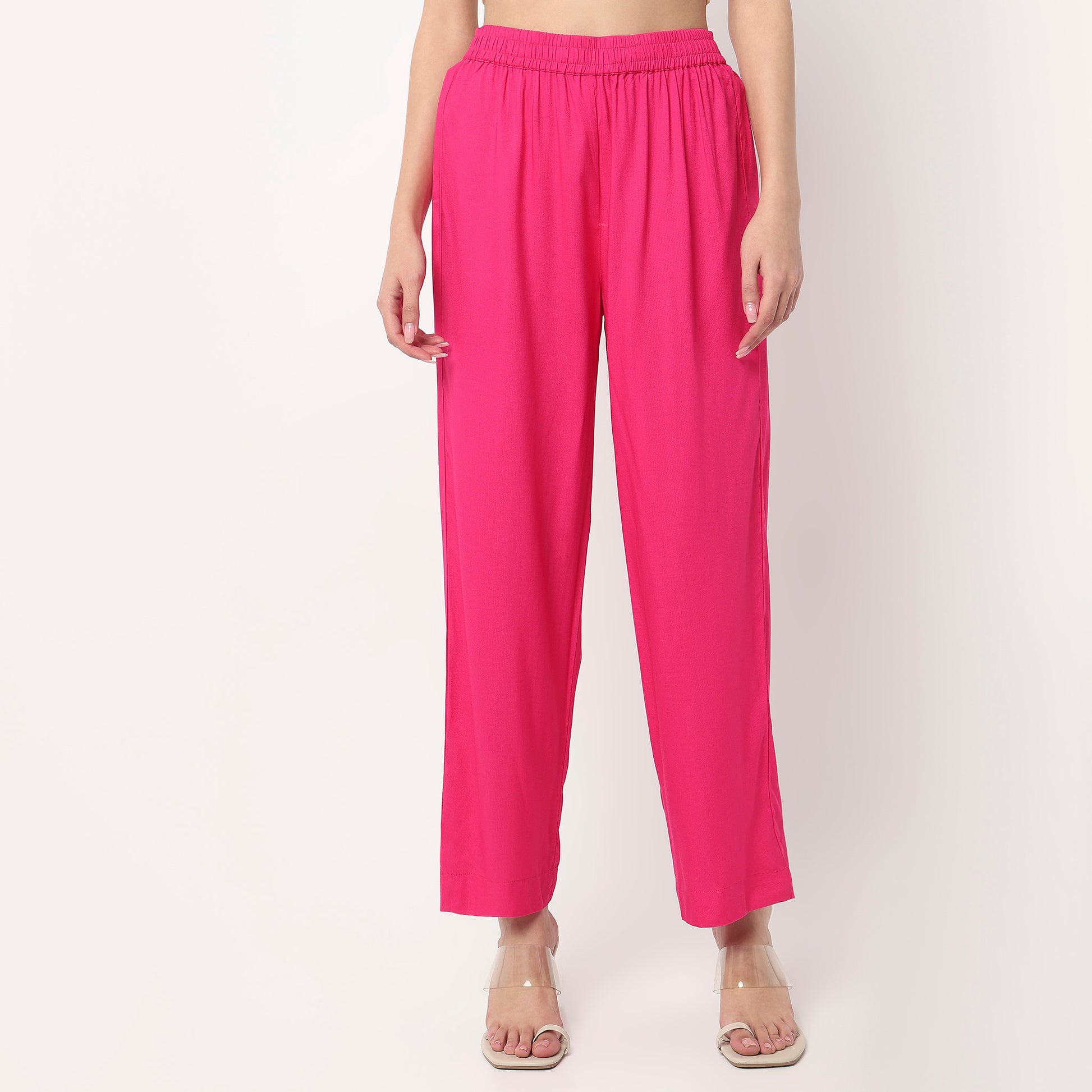 V-Neck Printed Straight Kurta with Pant & with Dupatta Set