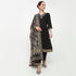 V-Neck Embroidered Straight Kurta with Pant & with Dupatta Set