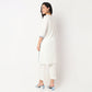 Embroidered Straight Kurta with Pant Set