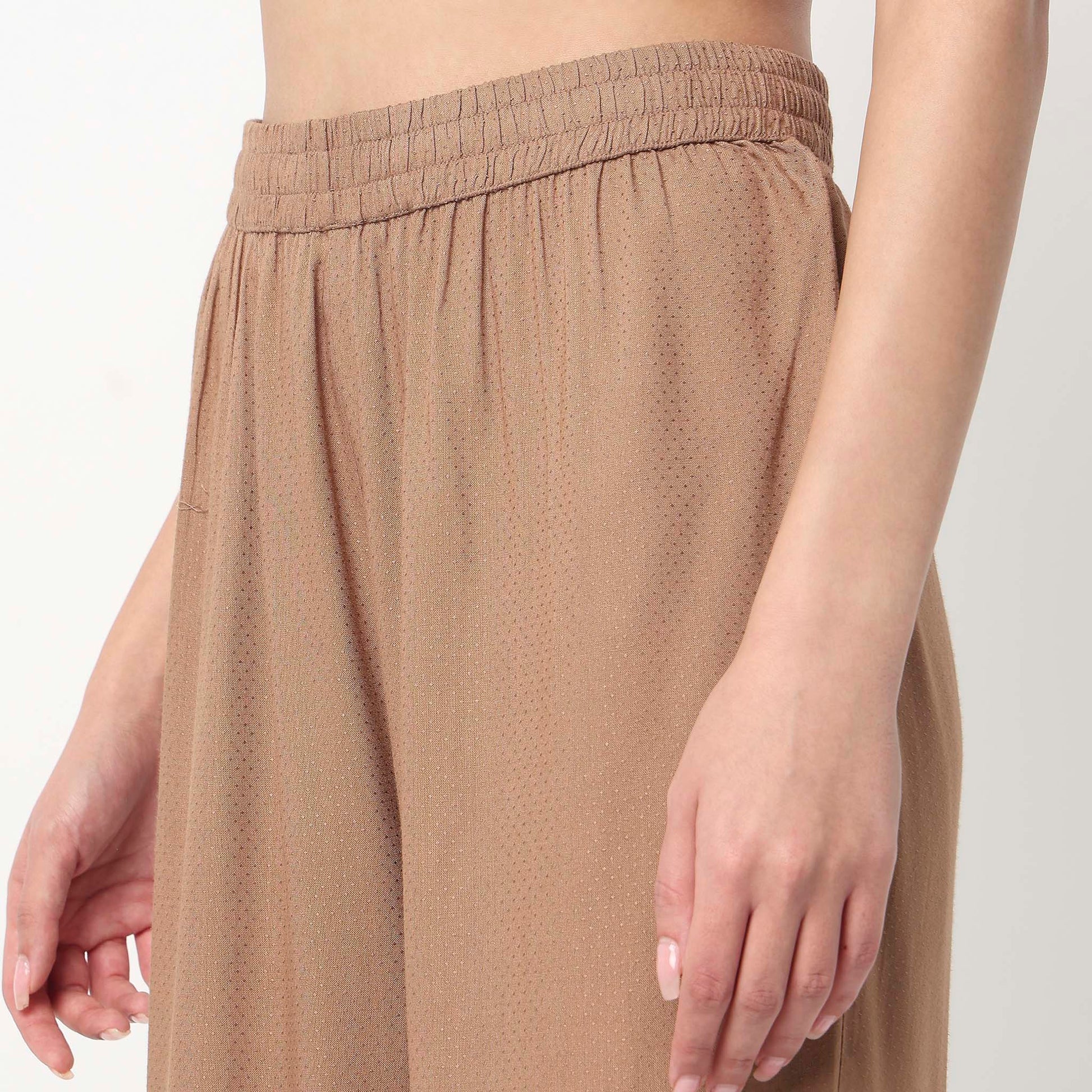 Embroidered Crew Neck Straight Kurta with Pant Set