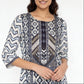 Printed Straight Kurta with Pant and Dupatta Set