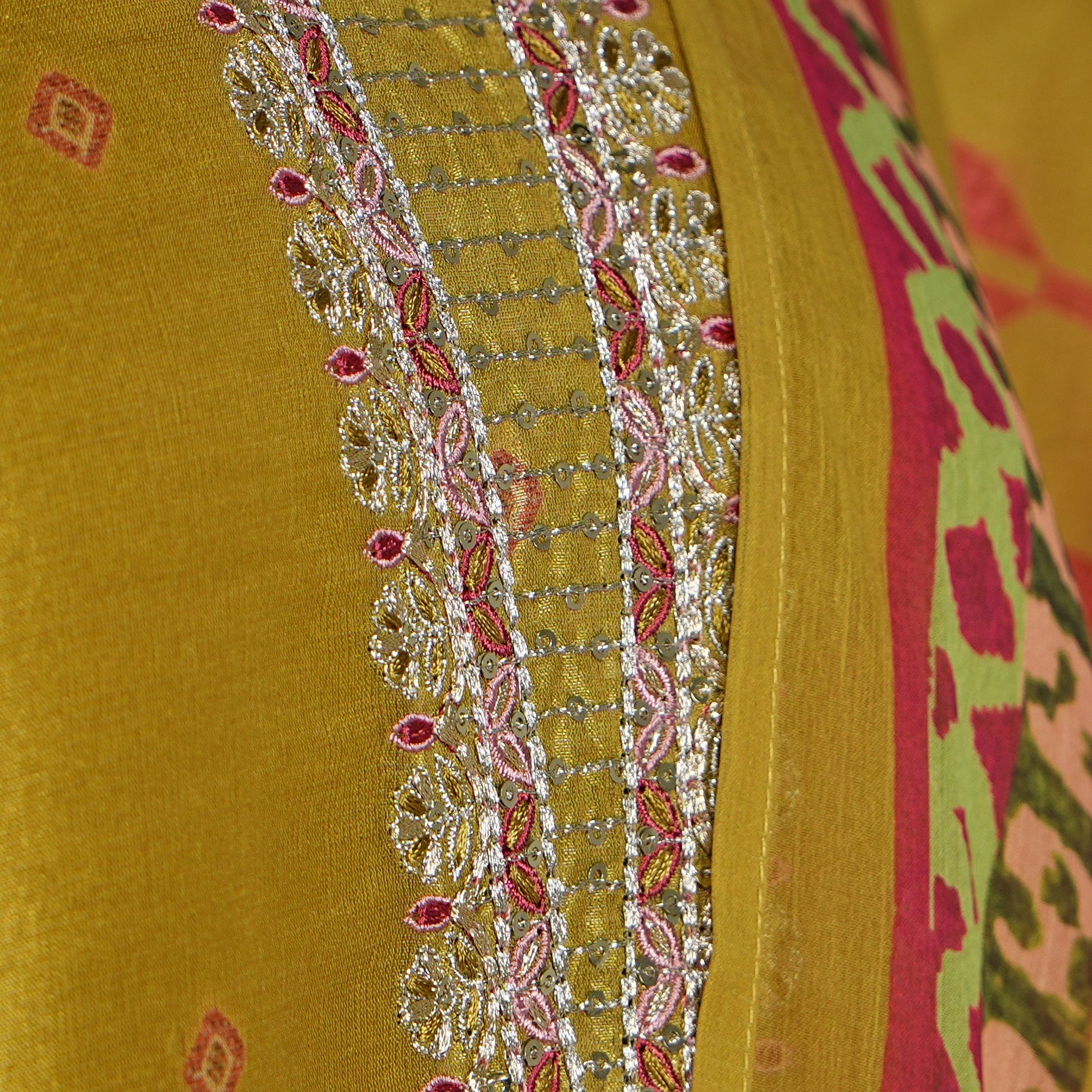 Printed Kurta and Pant with Dupatta Set