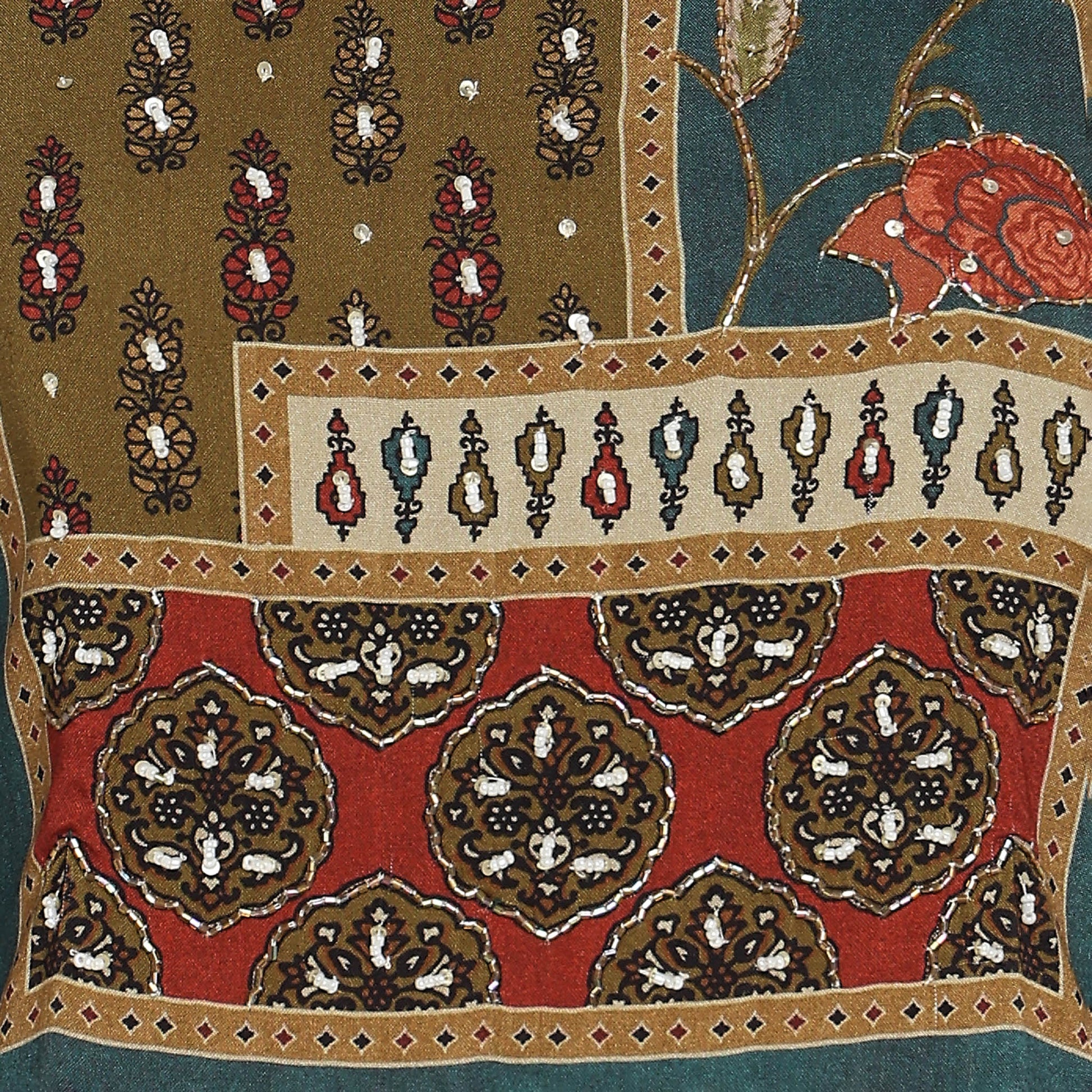 Printed Kurta with Pant and Dupatta Set