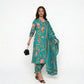 Cotton Printed Kurta with Palazzo and Dupatta Set